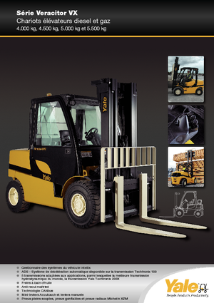 Carretillas elevadoras diesel Yale GDP 50VX Value