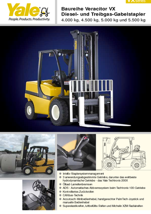 Carretillas elevadoras diesel Yale GDP 50 VX