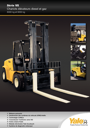 Carretillas elevadoras diesel Yale GDP 90VX Value