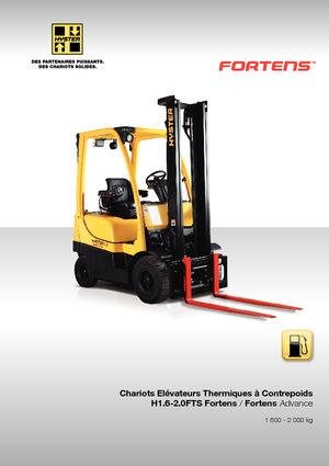 Carretillas elevadoras diesel Hyster H1.6FT