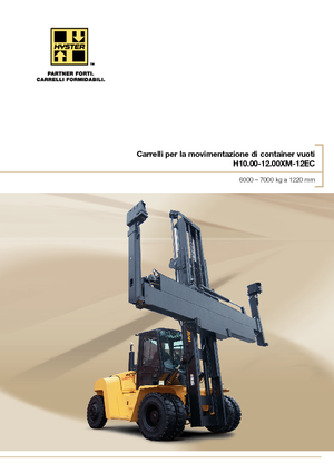 Carretillas elevadoras diesel Hyster H10.00XM 12EC