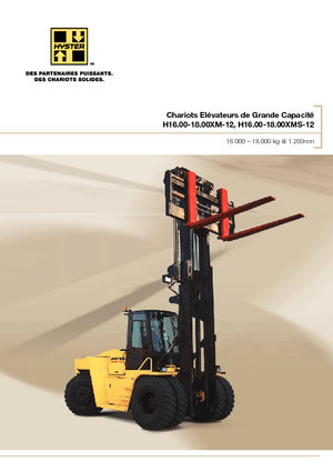 Carretillas elevadoras diesel Hyster H16.00XM 12