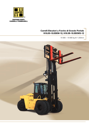 Carretillas elevadoras diesel Hyster H16.00XM 12