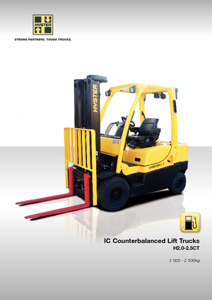 Carretillas elevadoras diesel Hyster H2.5XT