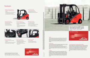 Carretillas elevadoras antidetonantes diesel Linde H 25 D