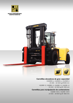 Carretillas elevadoras diesel Hyster H30XM 12