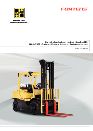 Carretillas elevadoras diesel Hyster H5.0FT