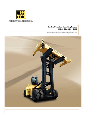 Carretillas elevadoras diesel Hyster H40.00XM 16CH