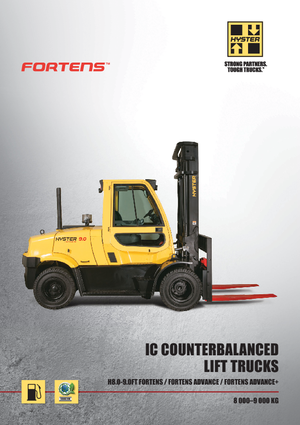 Carretillas elevadoras diesel Hyster H9.0FT 6