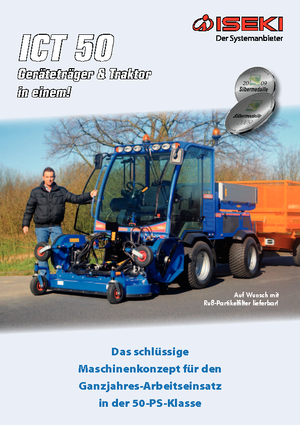 Tractores de uso municipal Iseki ICT 50