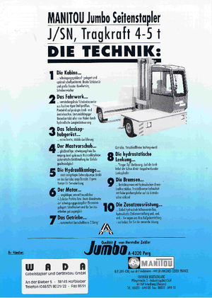 Carretillas elevadoras todo terreno Jumbo J/SN 50