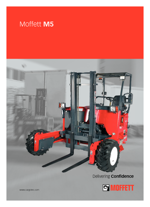 Carretillas elevadoras auxiliares diesel Moffett M 5-20.4