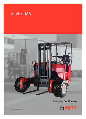 Carretillas elevadoras auxiliares diesel Moffett M 8-30.3