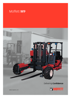 Carretillas elevadoras auxiliares diesel Moffett M 9-24.3