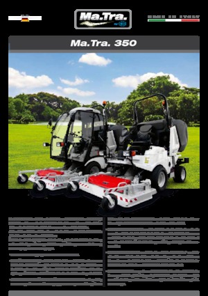 Tractores de uso municipal BCS MA.TRA 350