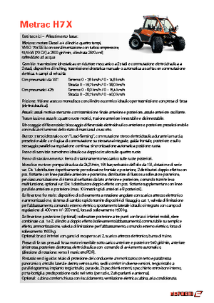 Tractores de uso municipal Reform Werke Metrac H 7 X