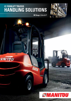 Carretillas elevadoras diesel Manitou MI 15 D