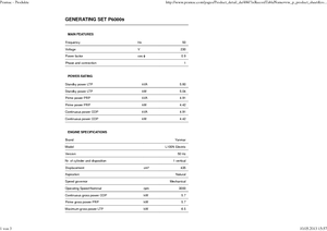 Grupos electrógenos diesel PRAMAC Lifter P 6000s TYA