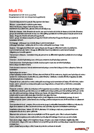 Tractores de uso municipal Reform Werke Muli T 6