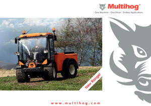 Tractores de uso municipal Multihog MXC 120