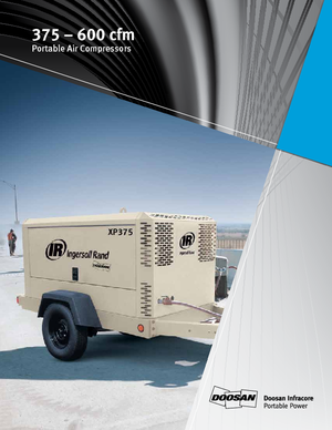 Compresores Portátiles - Diesel, Eléctr., Gasolina Ingersoll-Rand P 600 W D