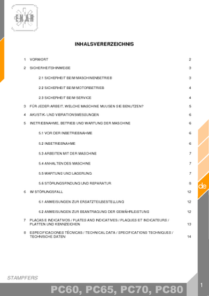 Apisonadores a gasolina y diesel Enar PC 85 YD