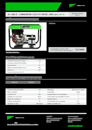 Grupos electrógenos diesel INMESOL AL 1200-E