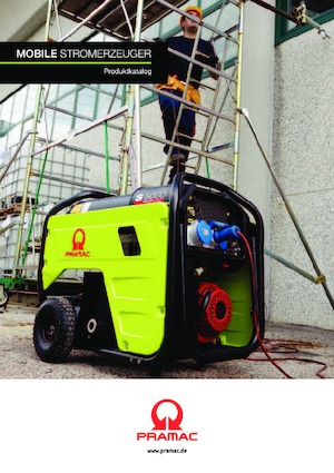 Grupos electrógenos diesel PRAMAC Lifter E 6500 SYH