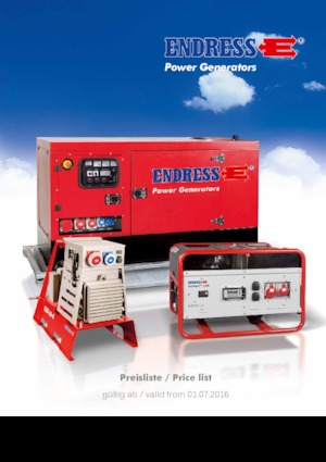 Grupos electrógenos diesel Endress ESE 1408 DLG DI ES DUPLEX Silent