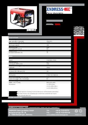 Grupos electrógenos diesel Endress ESE 1506 LS ES DI