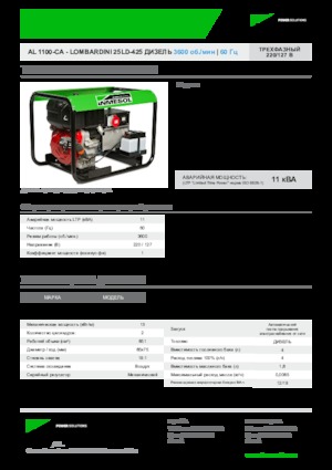 Grupos electrógenos diesel INMESOL AL 1100-CA