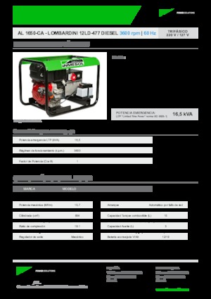 Grupos electrógenos diesel INMESOL AL 1650-CA