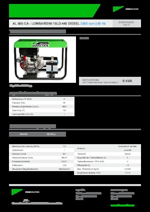 Grupos electrógenos diesel INMESOL AL 600-CA