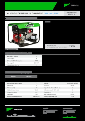 Grupos electrógenos diesel INMESOL AL 700-E