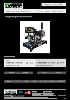 Grupos electrógenos diesel INMESOL AI-066