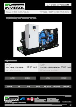 Grupos electrógenos diesel INMESOL AT-2460