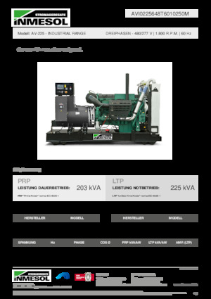 Grupos electrógenos diesel INMESOL AV-225