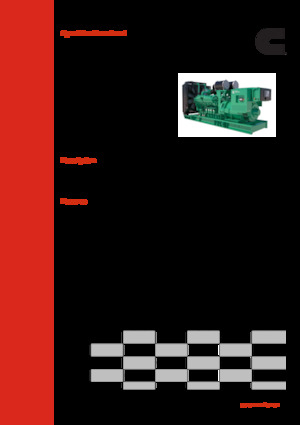 Grupos electrógenos diesel Cummins C900D6B