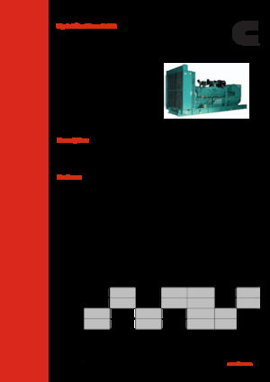 Grupos electrógenos diesel Cummins C1500 D6