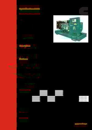 Grupos electrógenos diesel Cummins C150 D6e