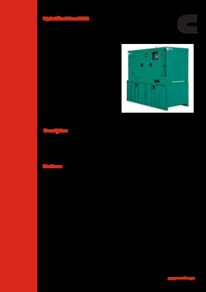 Grupos electrógenos diesel Cummins C22D5T