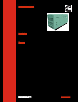 Grupos electrógenos diesel Cummins C20 D6