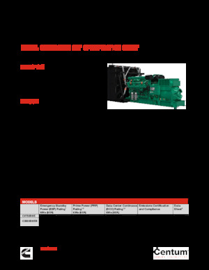 Grupos electrógenos diesel Cummins C3000D6EB