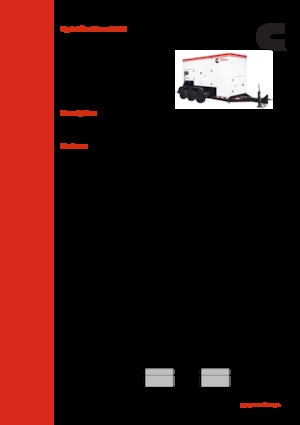 Grupos electrógenos diesel Cummins C300D6R