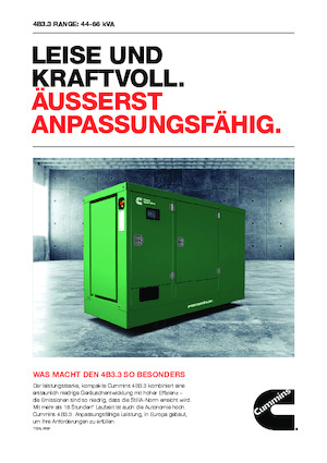 Grupos electrógenos diesel Cummins C55D5EQ