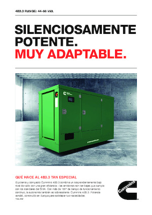 Grupos electrógenos diesel Cummins C55D5EQ