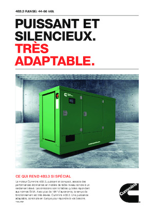 Grupos electrógenos diesel Cummins C66D5EQ