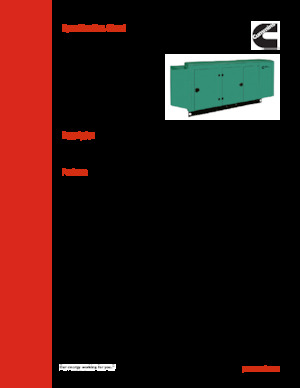 Grupos electrógenos diesel Cummins C100D6C