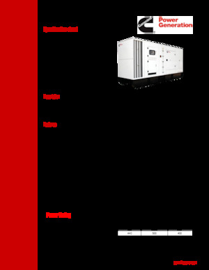 Grupos electrógenos diesel Cummins C550D5R