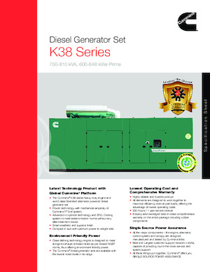 Grupos electrógenos diesel Cummins C750D5P